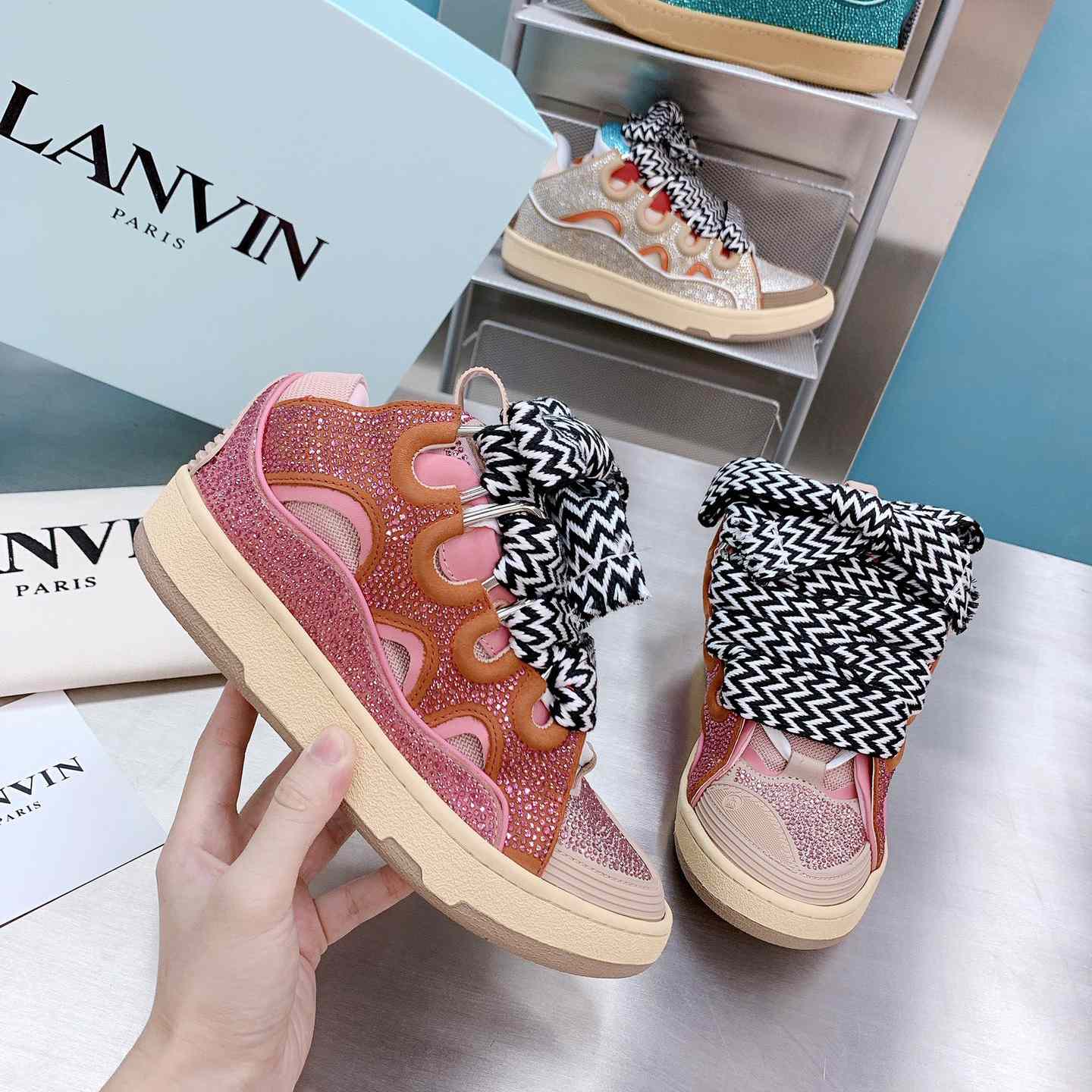 Lanvin Curb Low-top Sneakers - everydesigner