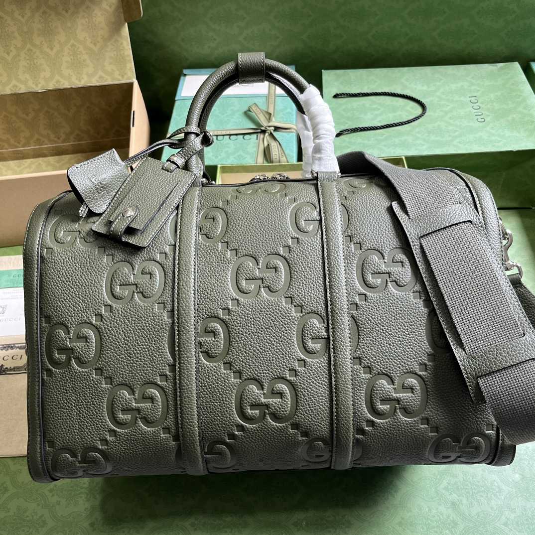 Gucci Jumbo GG Small Duffle Bag (45-29-25cm) - everydesigner