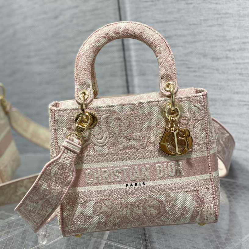 Dior Medium Lady D-lite Bag( 24--20-11cm) - everydesigner