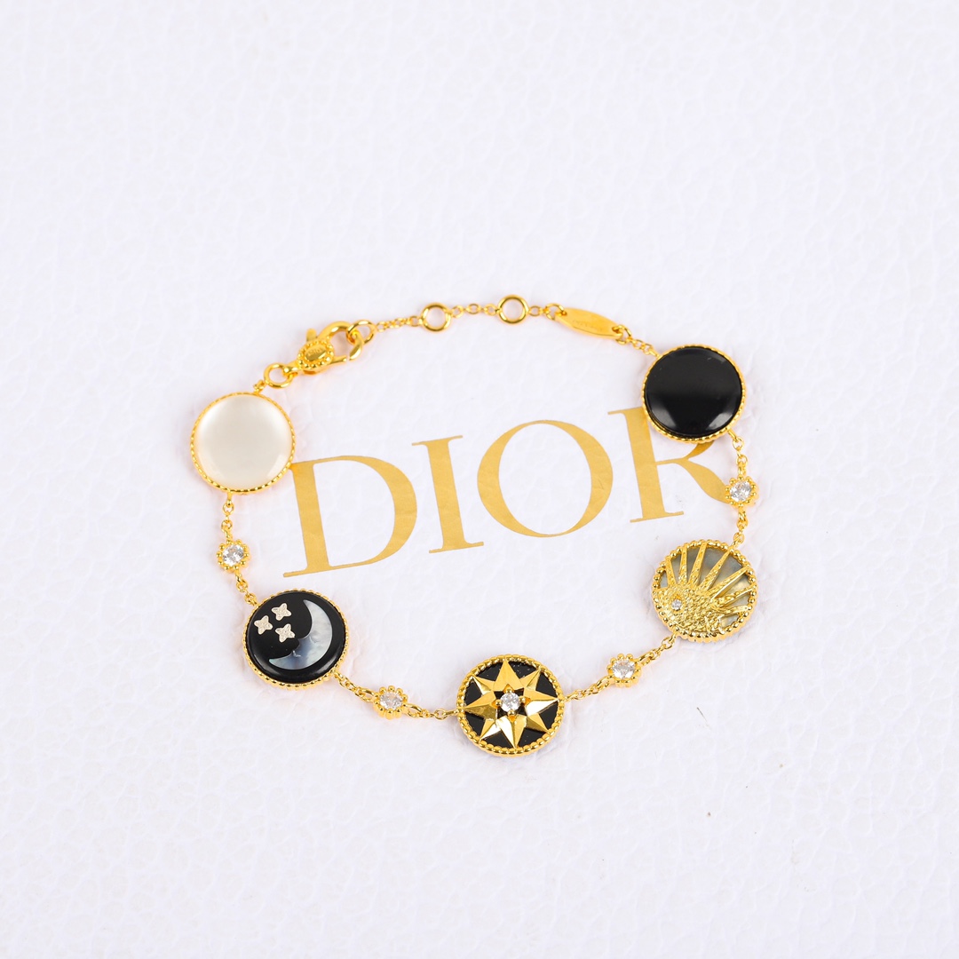 Dior Rose Des Vents And Rose Céleste Bracelet - everydesigner