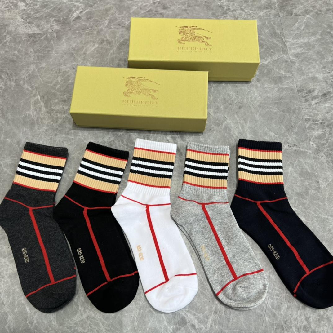 Burberry Socks/Box - everydesigner