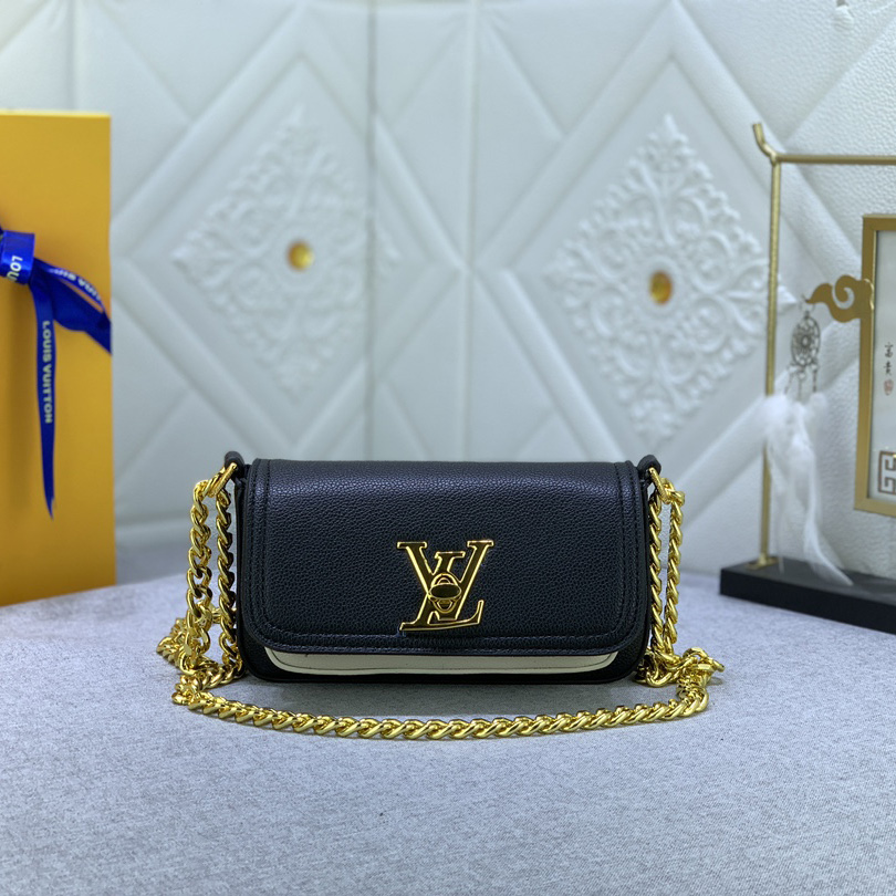 Louis Vuitton Lockme Tender Pochette (18-9-4cm)    M81560 - everydesigner