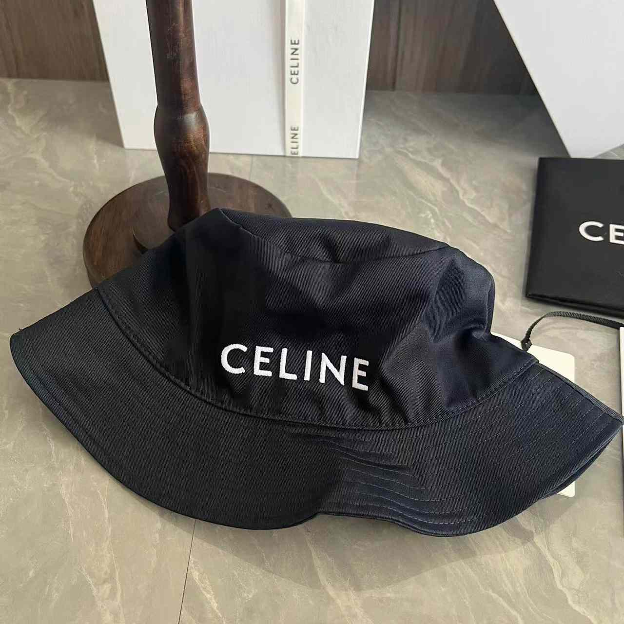 Celine Cotton Bucket Hat - everydesigner