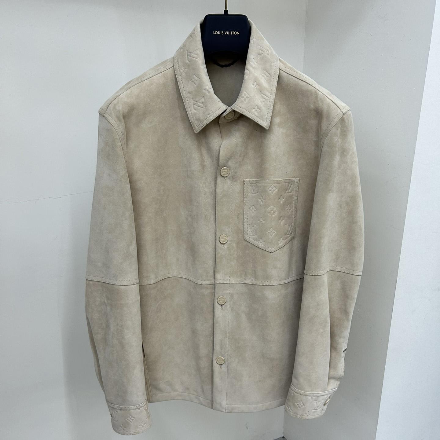 Louis Vuitton Suede Overshirt   - everydesigner