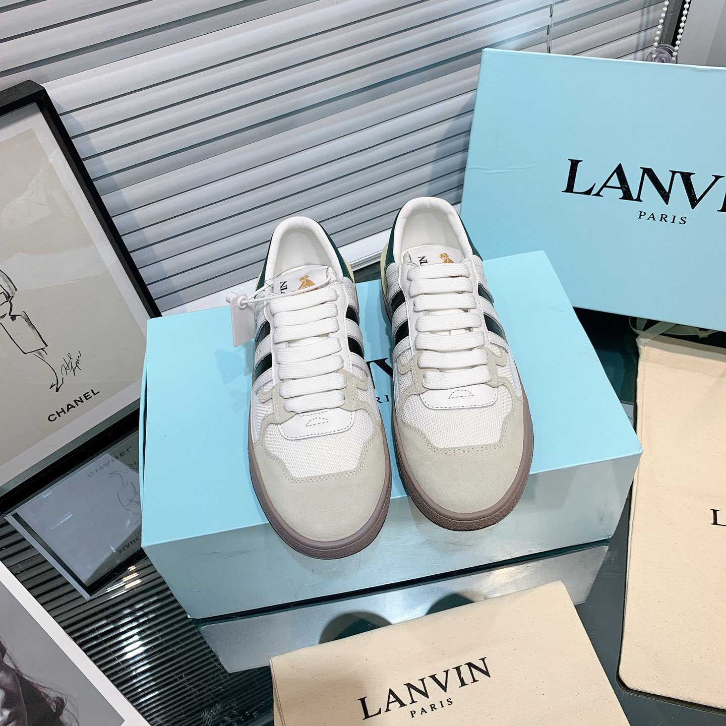 Lanvin Clay Low-Top Sneakers - everydesigner