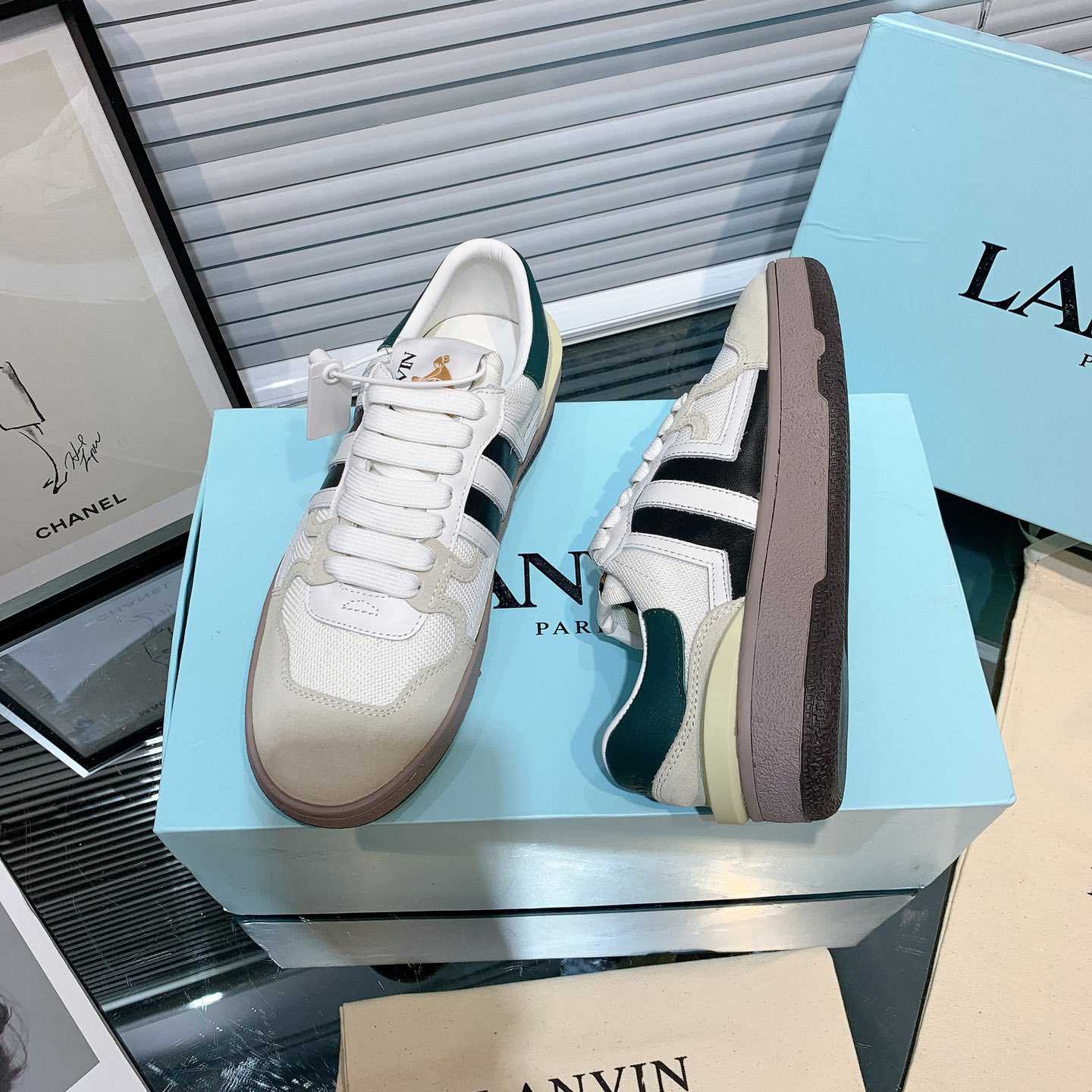 Lanvin Clay Low-Top Sneakers - everydesigner