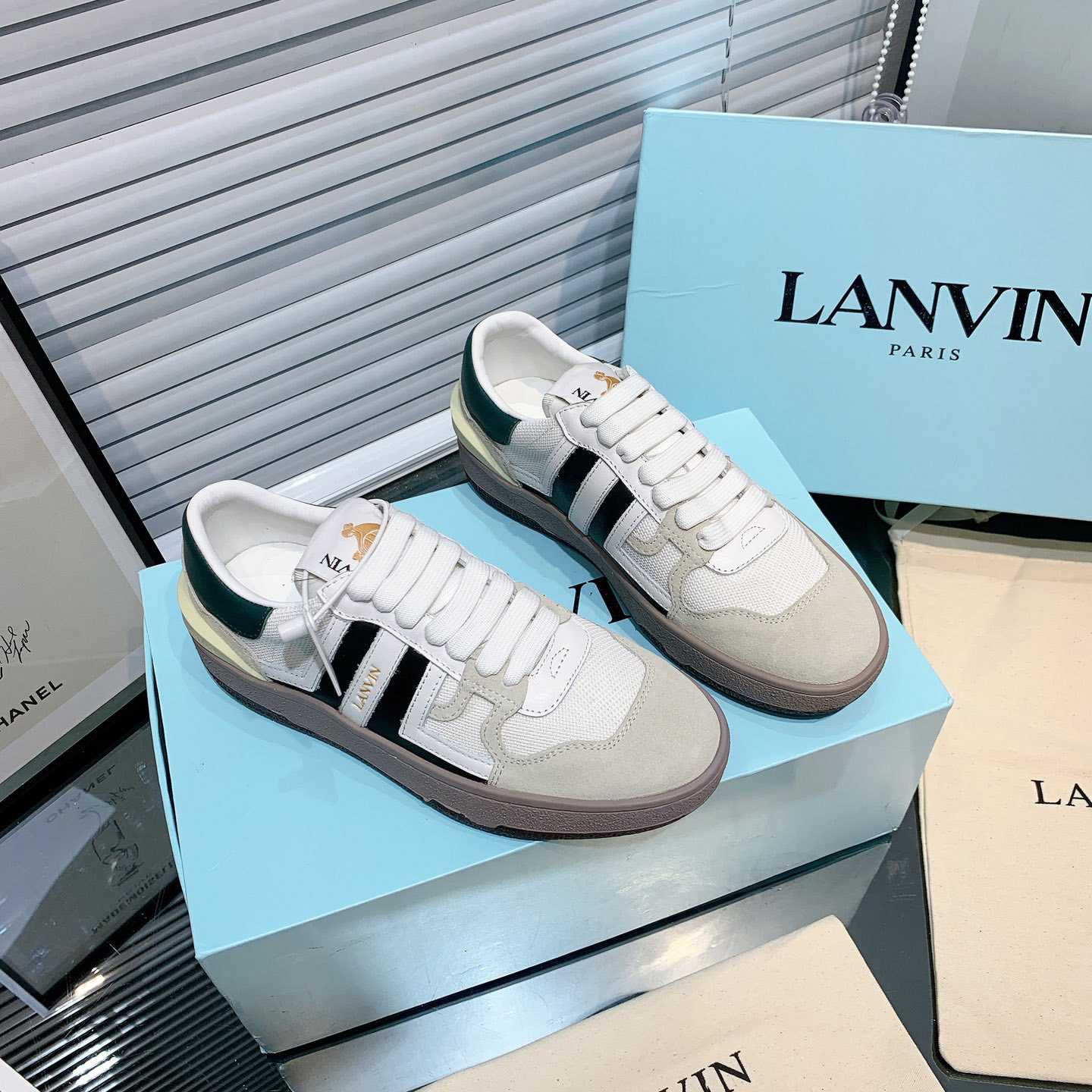 Lanvin Clay Low-Top Sneakers - everydesigner