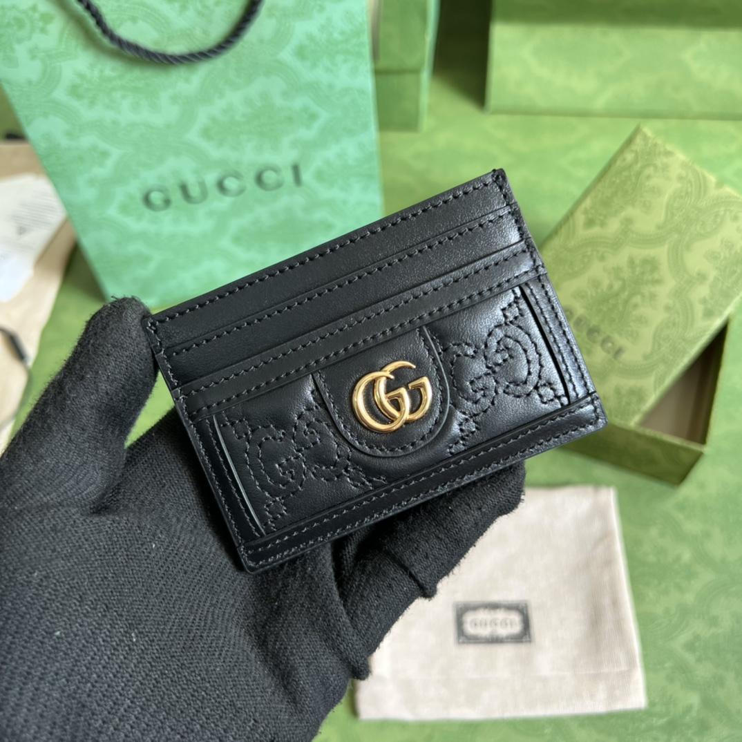 Gucci GG Matelasse Card Case - everydesigner