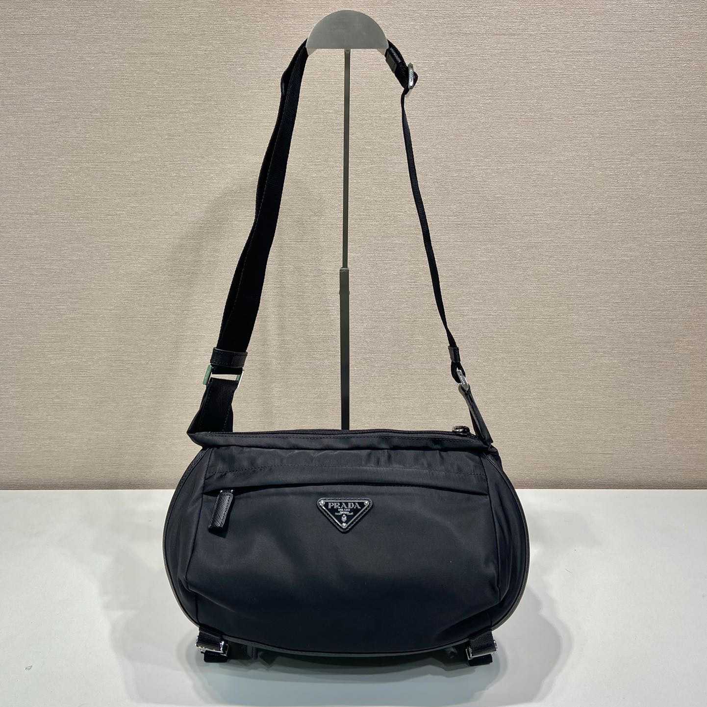 Prada Re-Nylon And Saffiano Leather Shoulder Bag - everydesigner