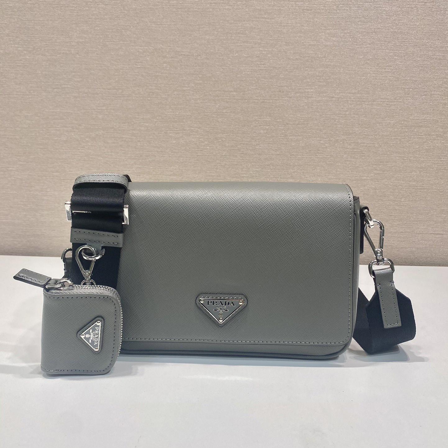 Prada Saffiano Leather Shoulder Bag - everydesigner