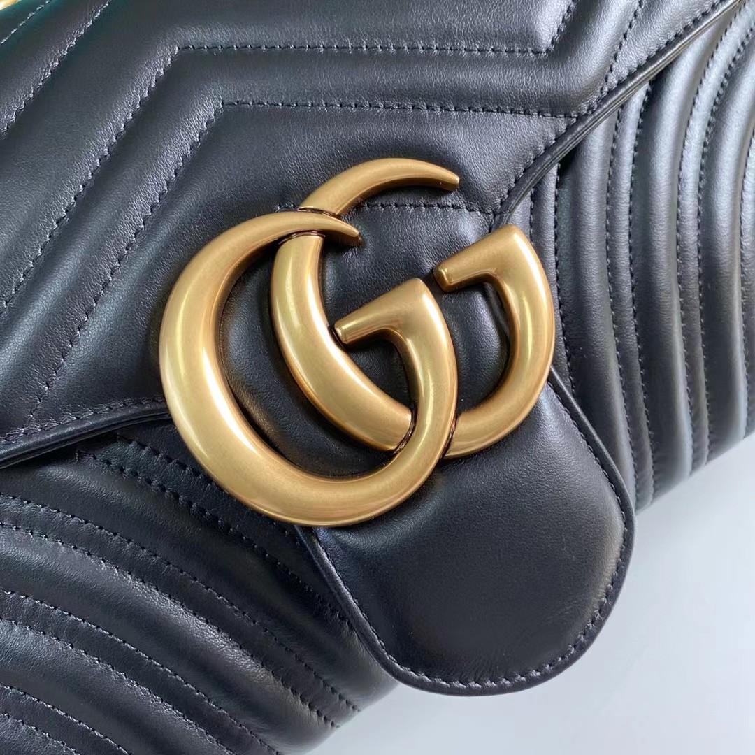 Gucci GG Marmont Medium Shoulder Bag(31-19-7CM)     - everydesigner