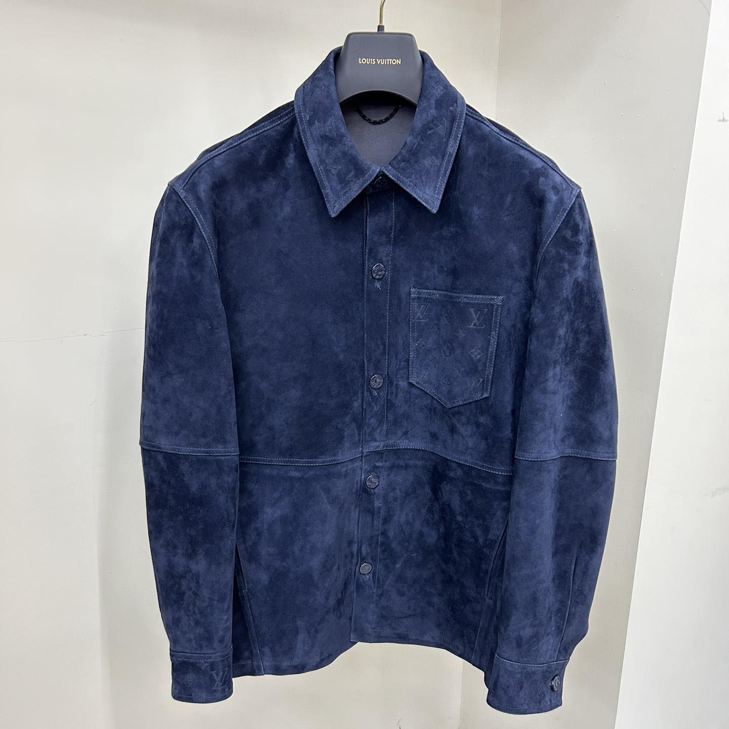 Louis Vuitton Suede Overshirt   - everydesigner