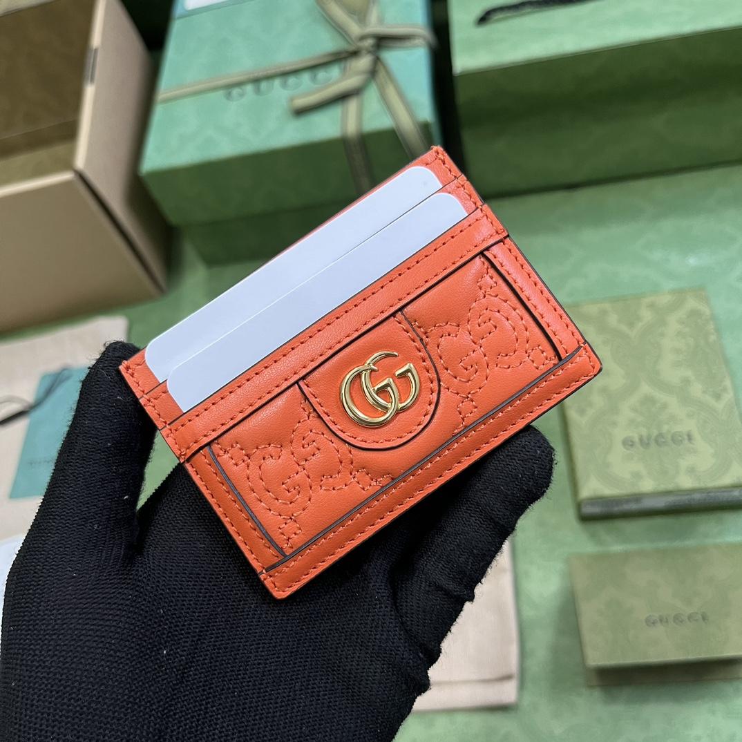 Gucci GG Matelasse Card Case - everydesigner