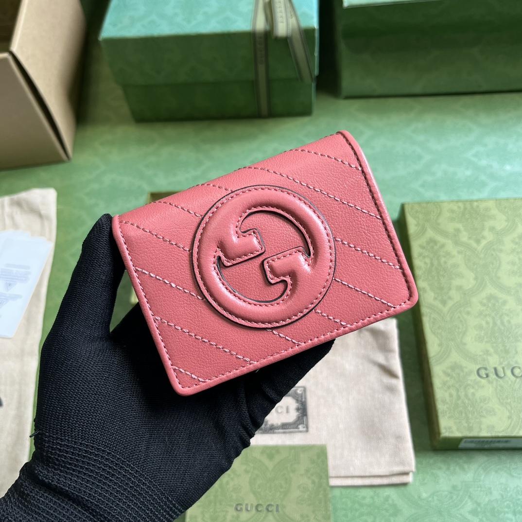 Gucci Blondie Card Case Wallet (8.5x 11x 3cm) - everydesigner