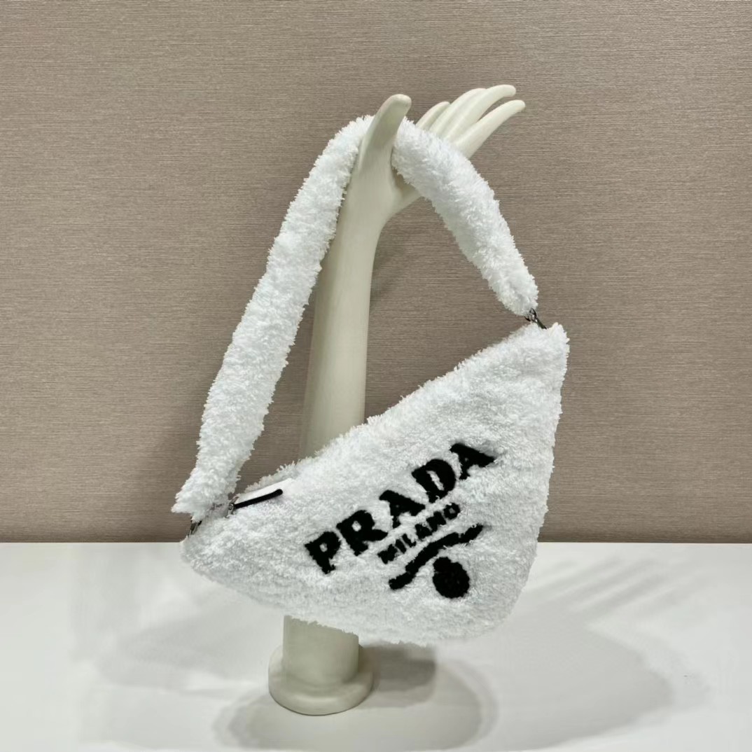 Prada Terrycloth Pouch - everydesigner