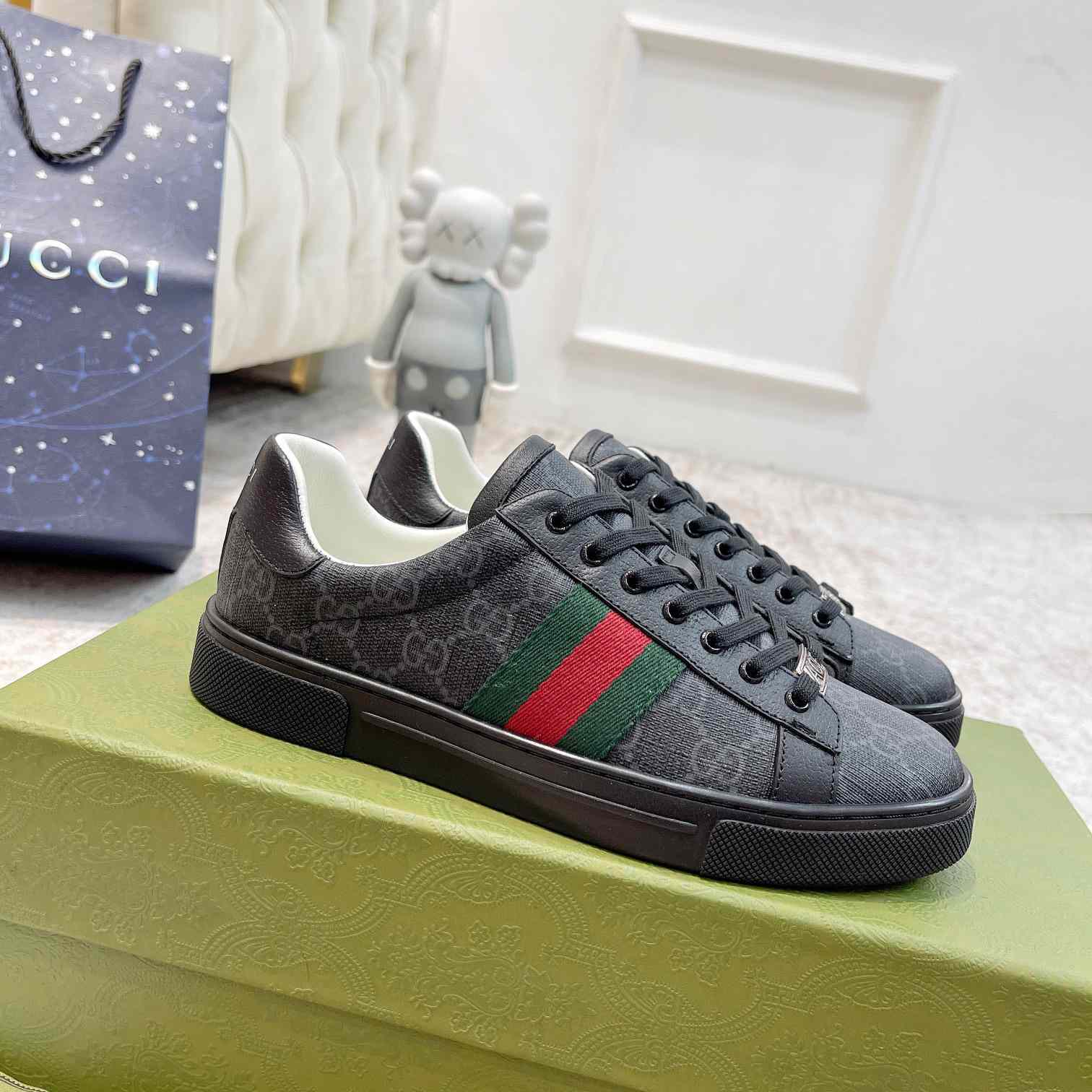 Gucci Ace Sneaker With Web - everydesigner