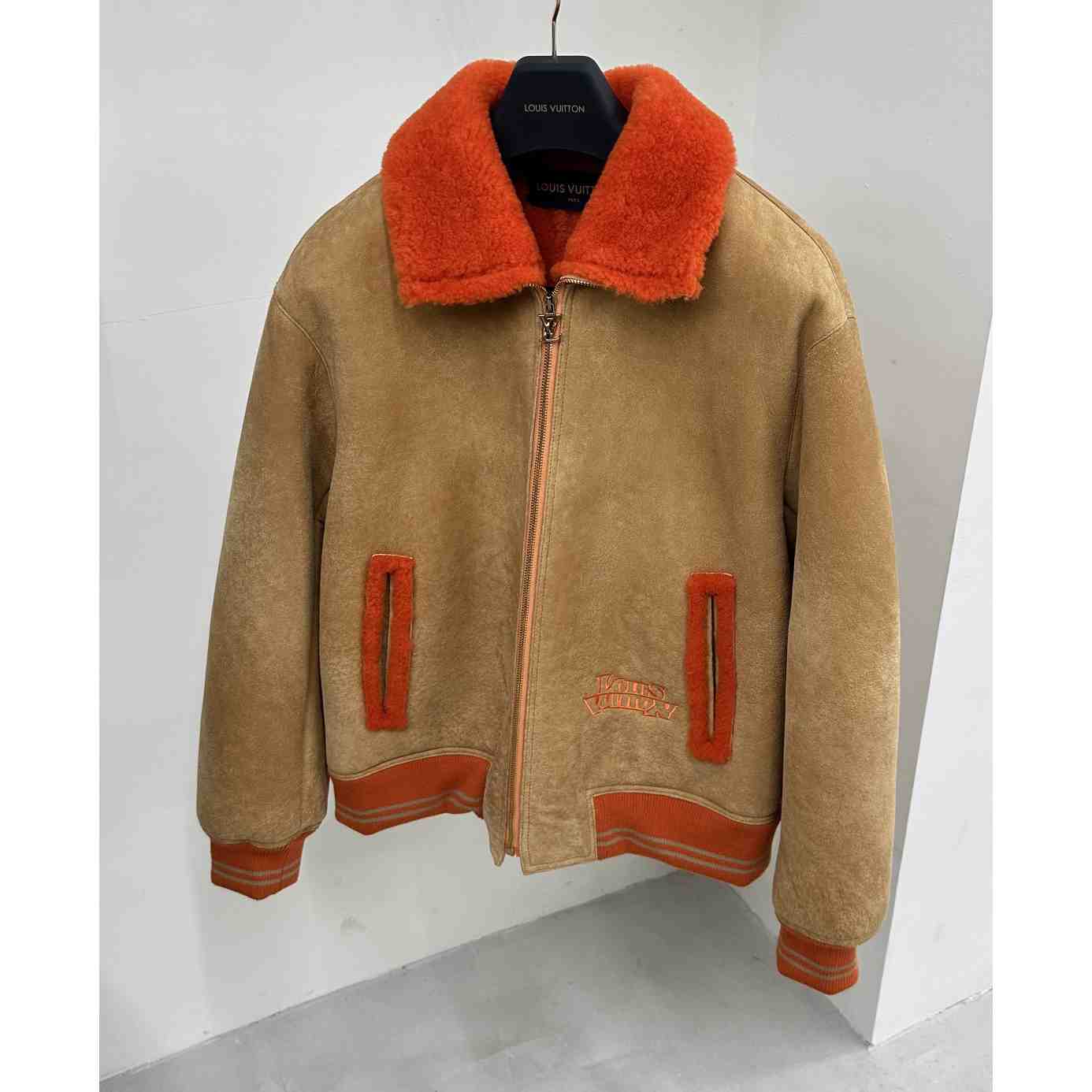 Louis Vuitton Shearling College Blouson - everydesigner