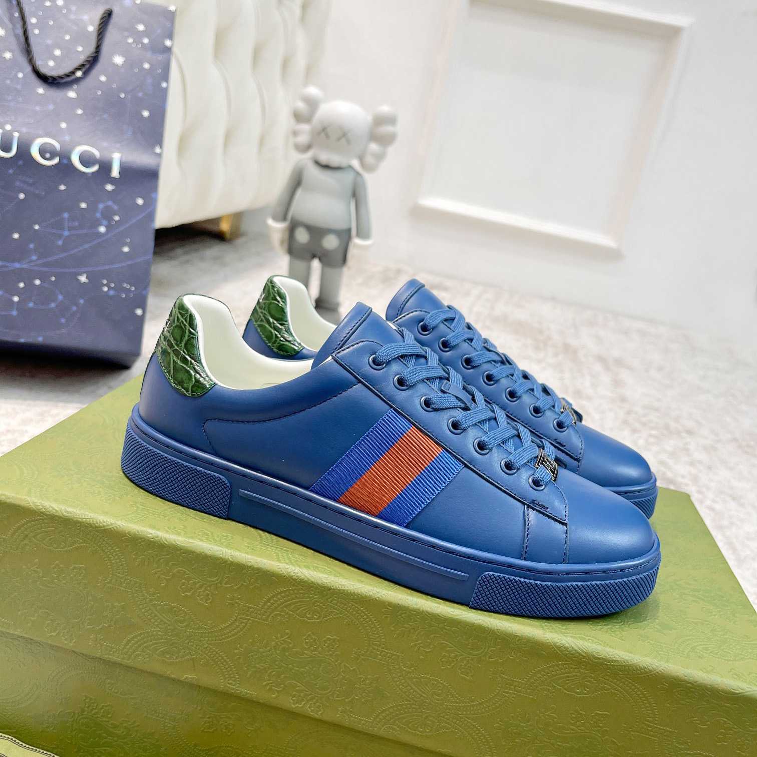 Gucci Ace Sneaker With Web - everydesigner