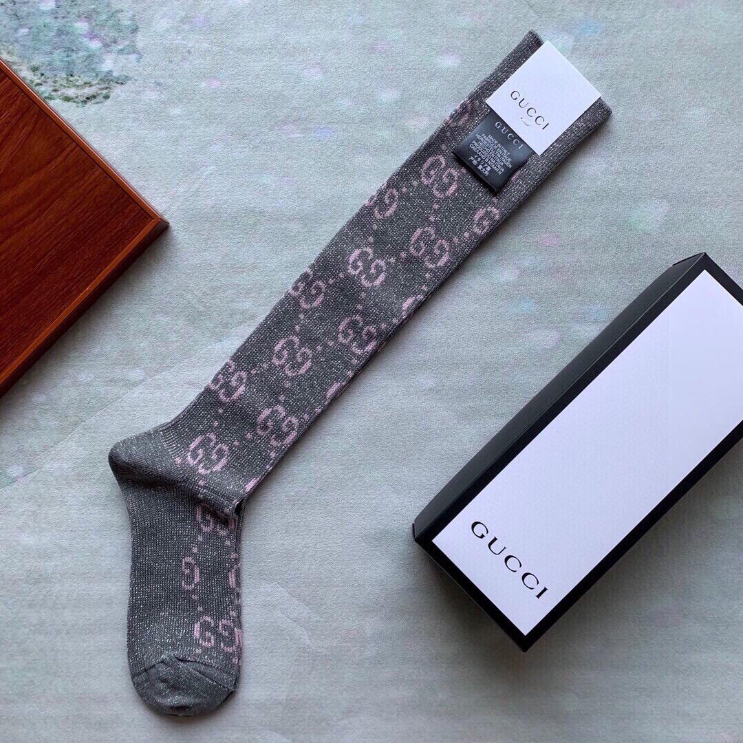 Gucci Lame GG Socks - everydesigner