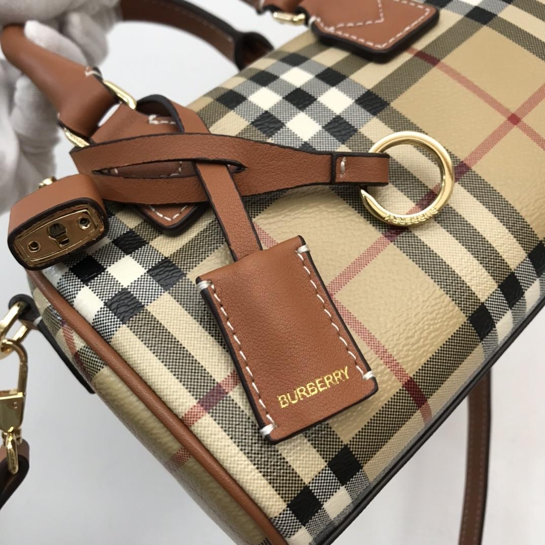 Burberry Check Mini Bowling Bag - everydesigner