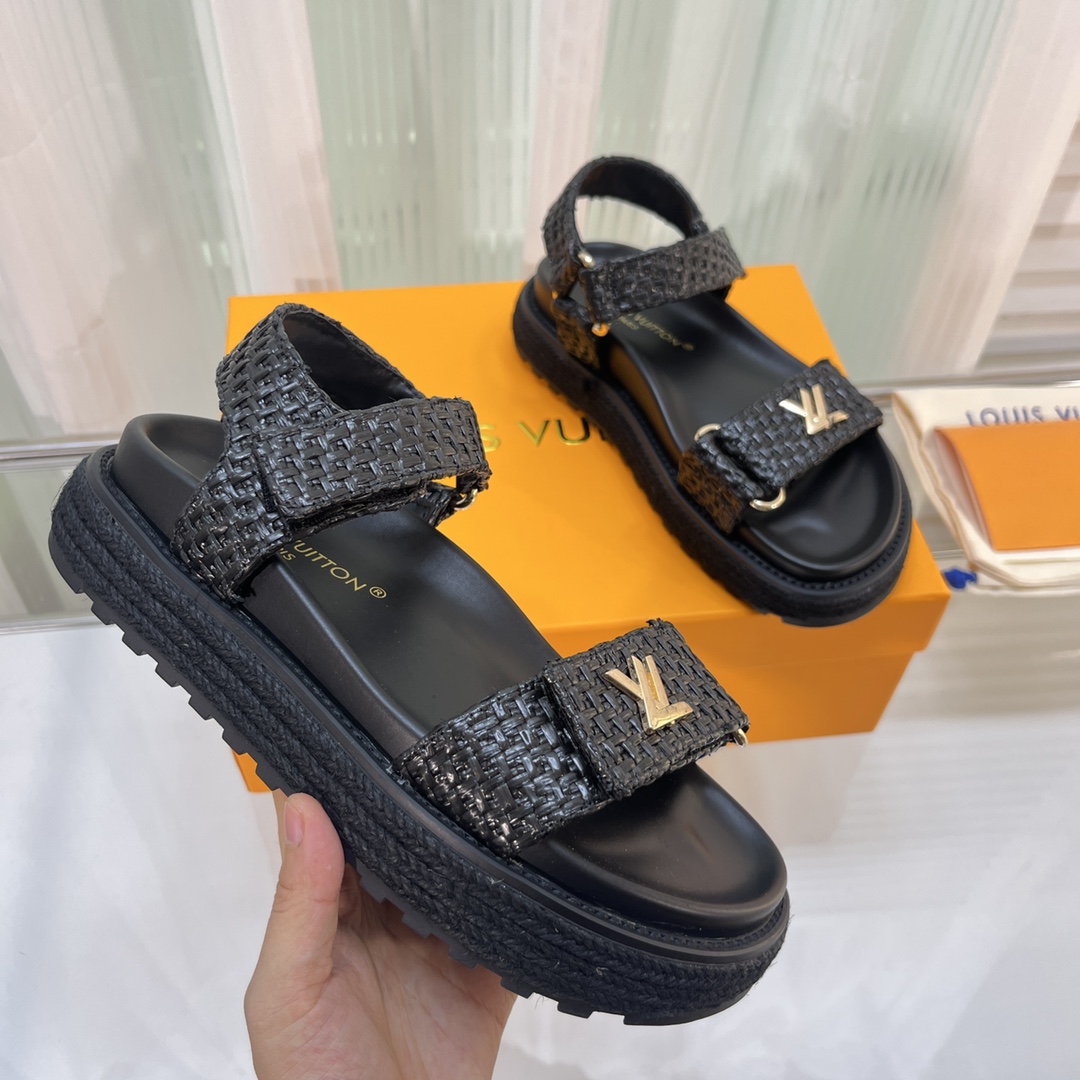 Louis Vuitton Cordoba Flat Comfort Sandal - everydesigner