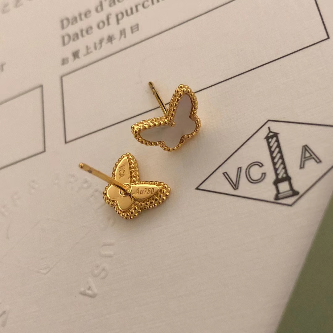 Van Cleef & Arpels Butterfly Earstuds - everydesigner