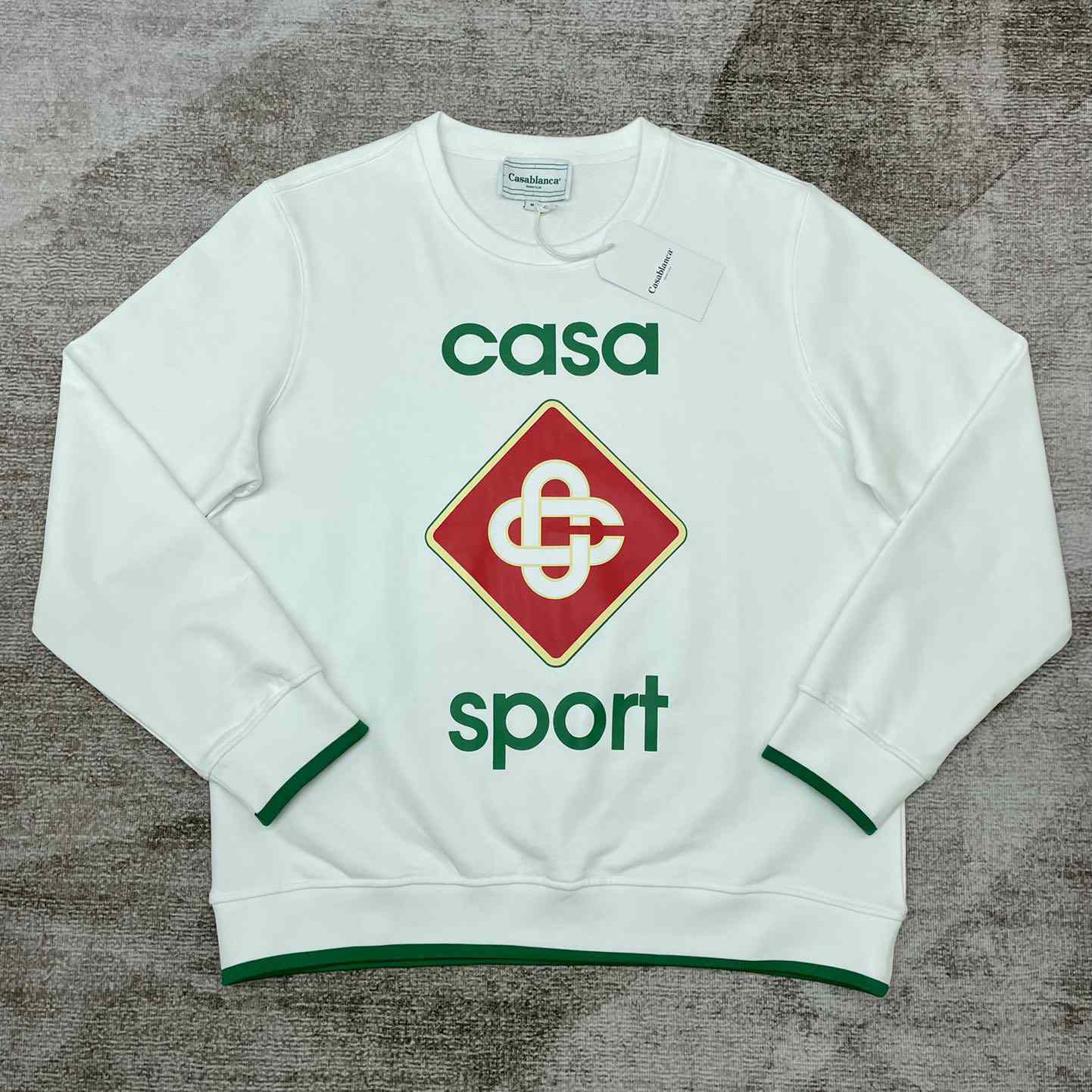 Casablanca Casa Sport Logo Sweatshirt  - everydesigner