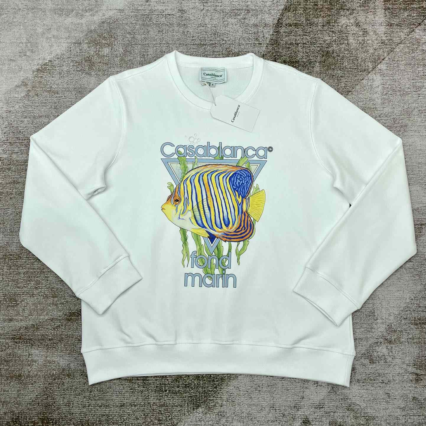 Casablanca Fond Marin Sweatshirt - everydesigner