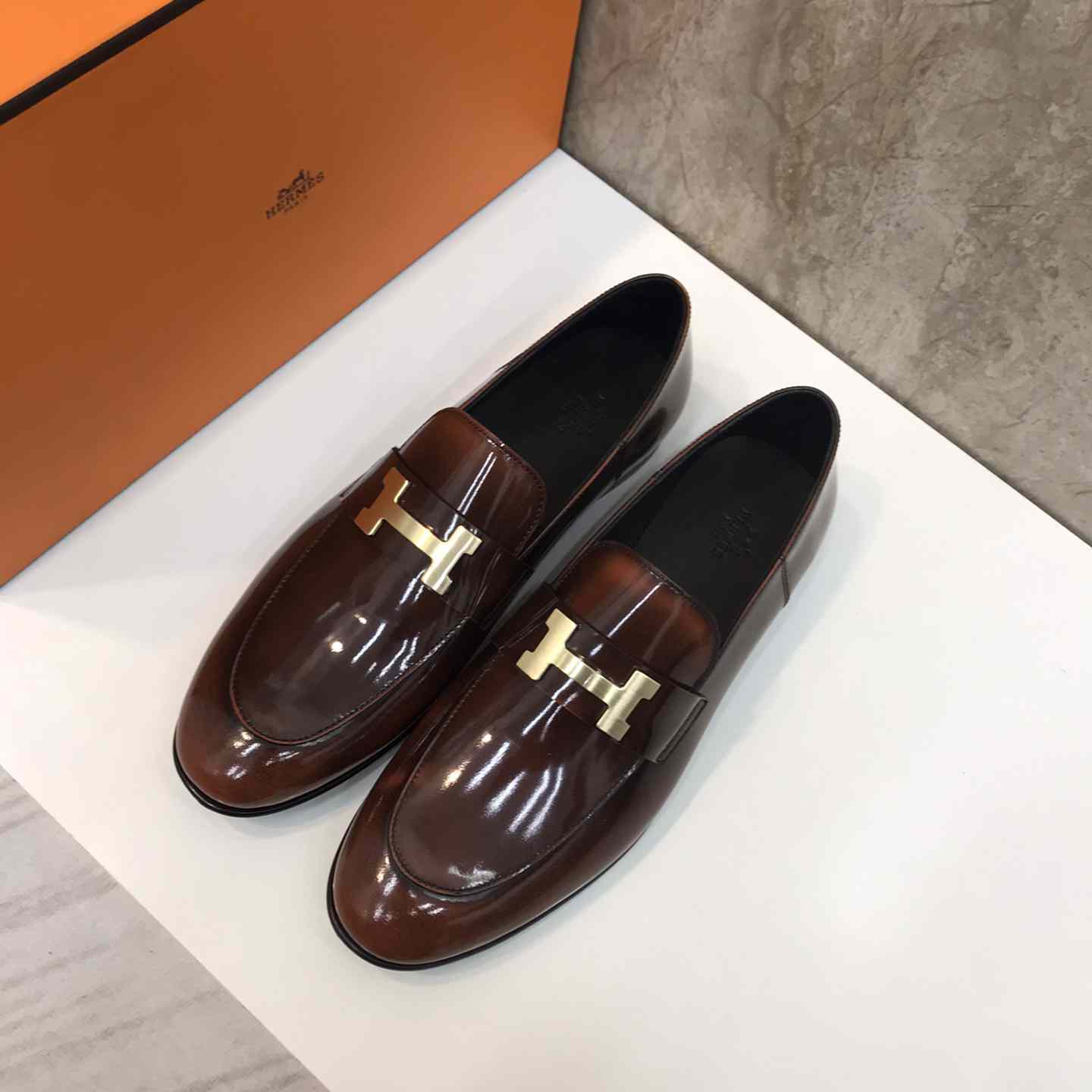 Hermes Loafers In Leather - everydesigner