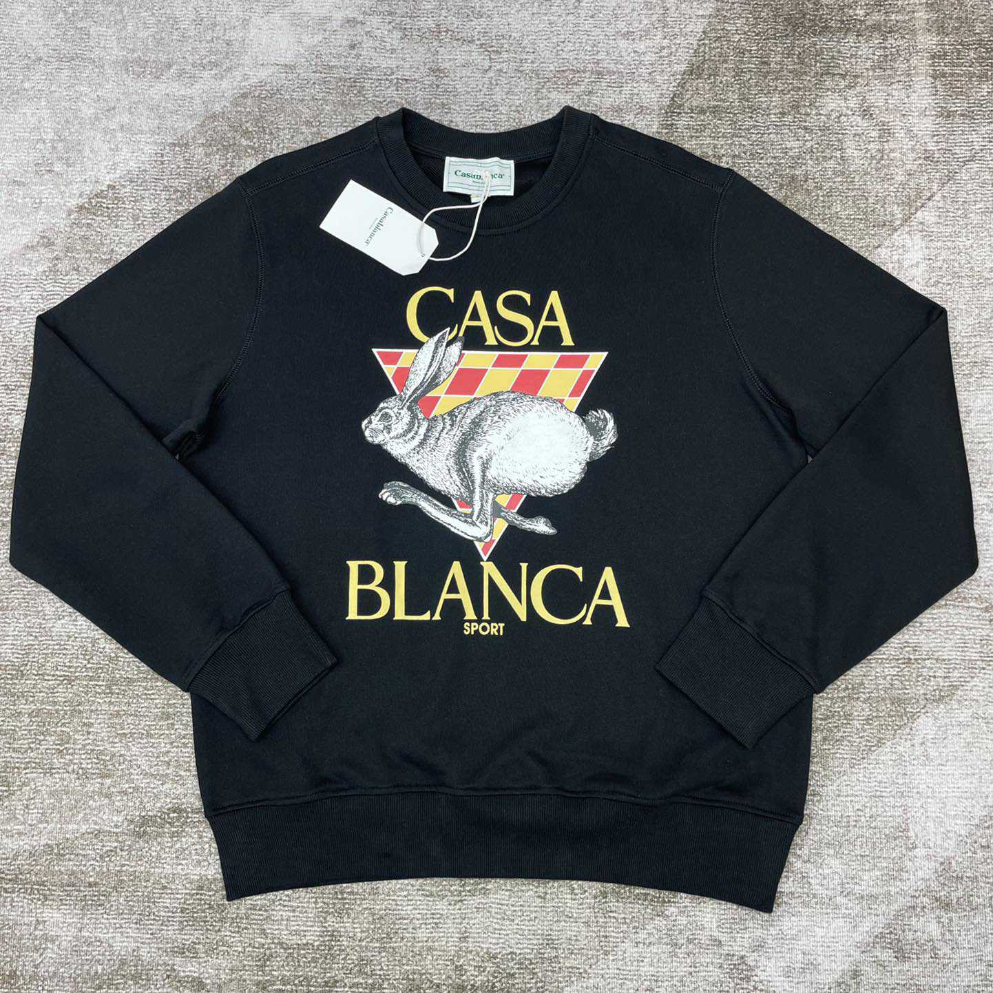 Casablanca Casa Sport Screen Print Sweatshirt  - everydesigner