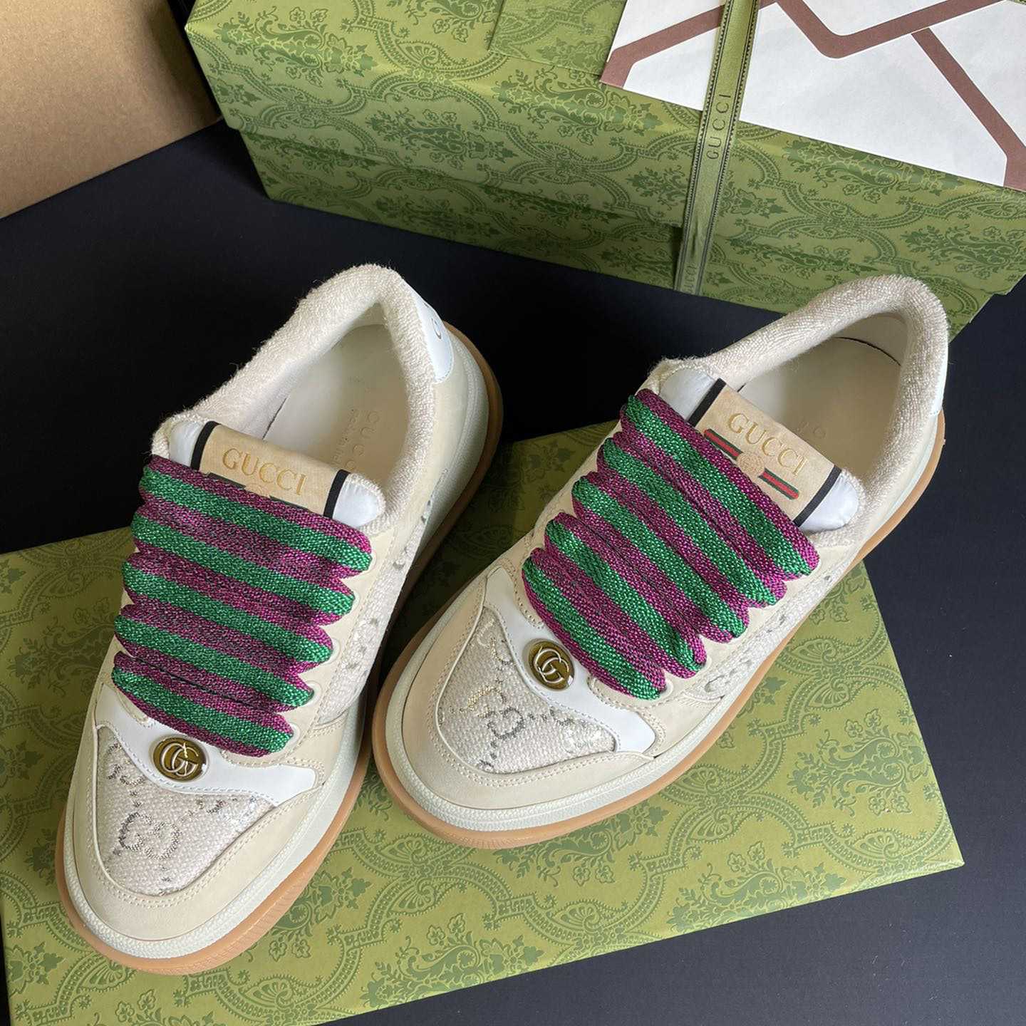 Gucci Women's Screener Sneaker - everydesigner