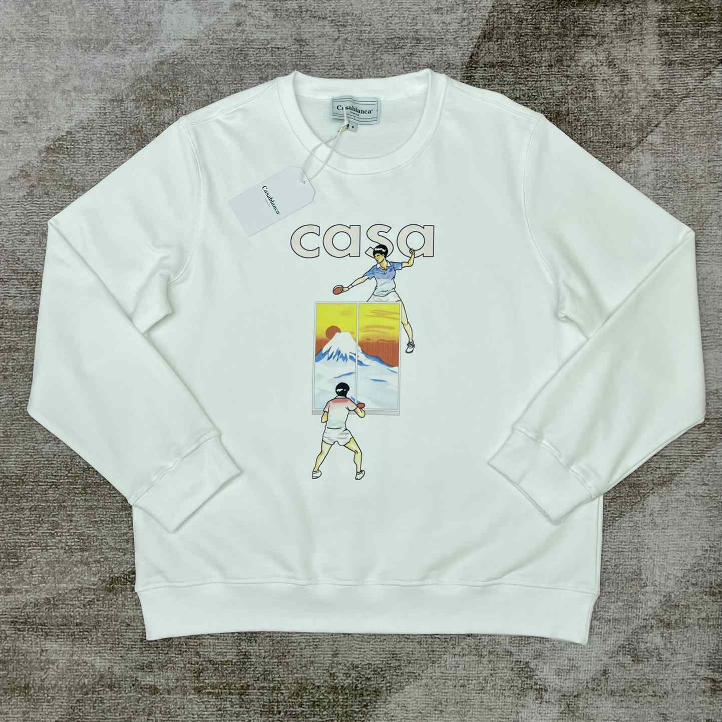 Casablanca Fuji Ping Pong Sweatshirt - everydesigner