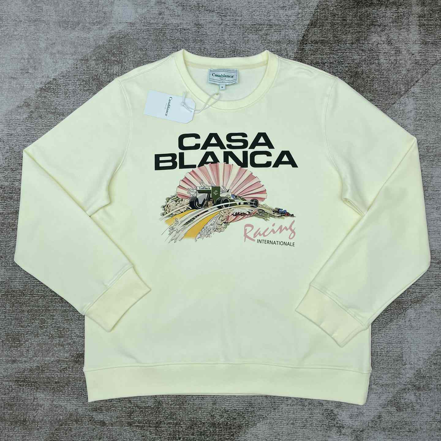 Casablanca Racing Shell Crew Sweat - everydesigner