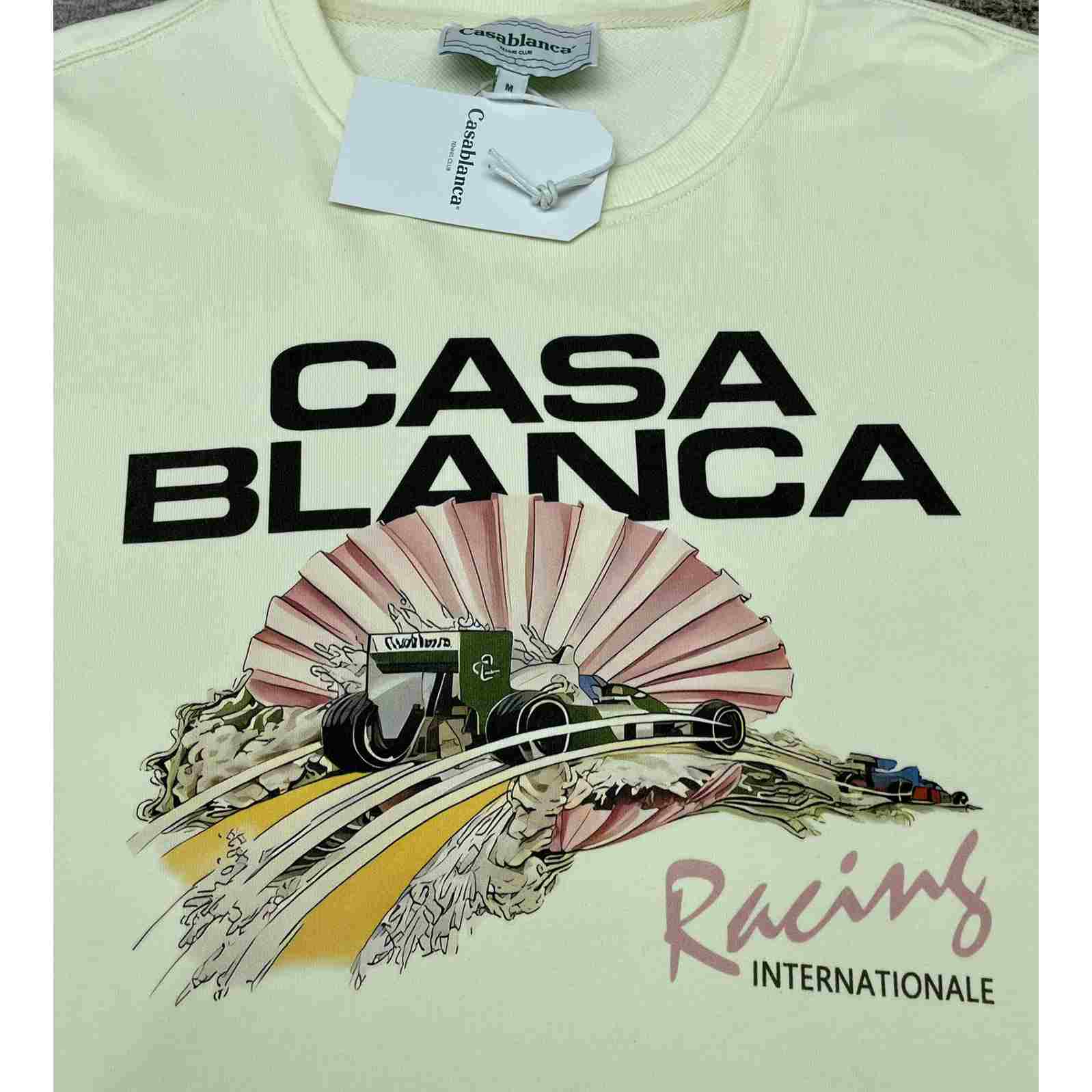 Casablanca Racing Shell Crew Sweat - everydesigner