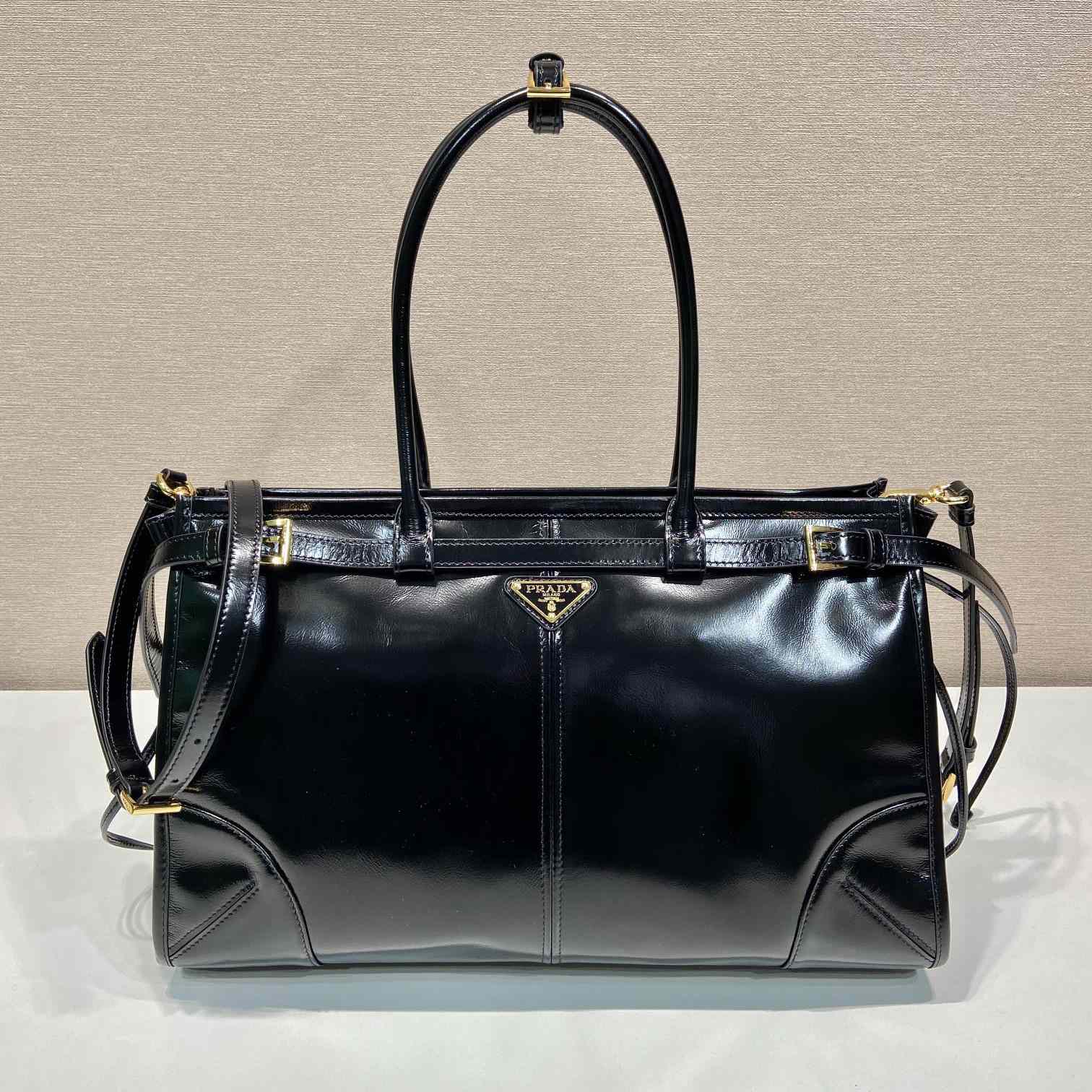 Prada Large Leather Handbag - everydesigner