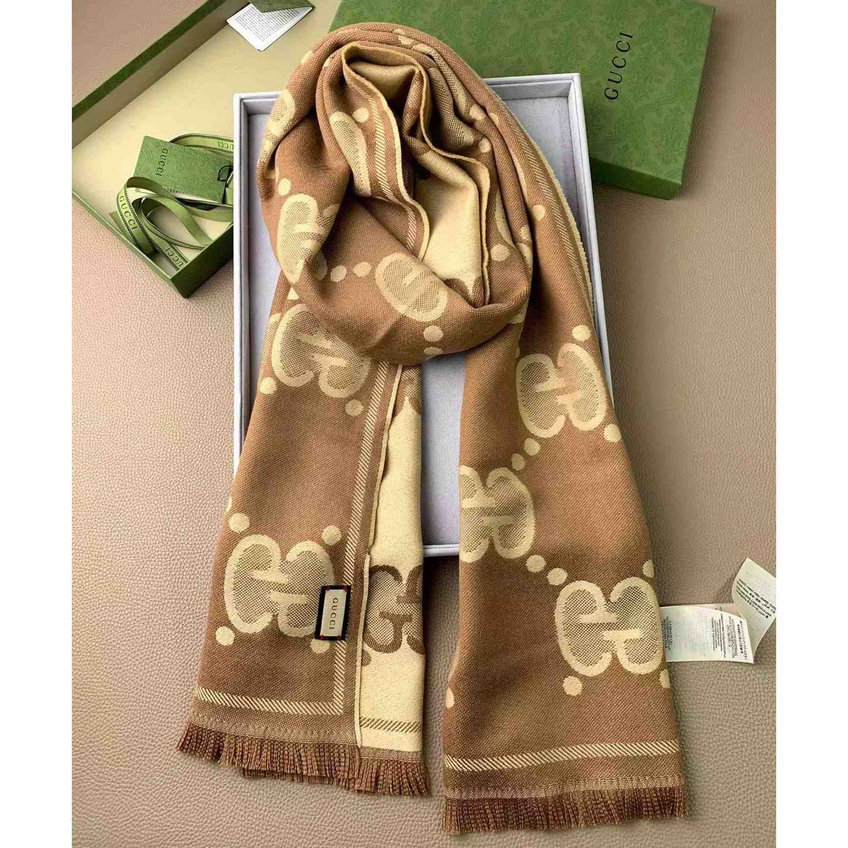 Gucci GG Pattern Scarf - everydesigner