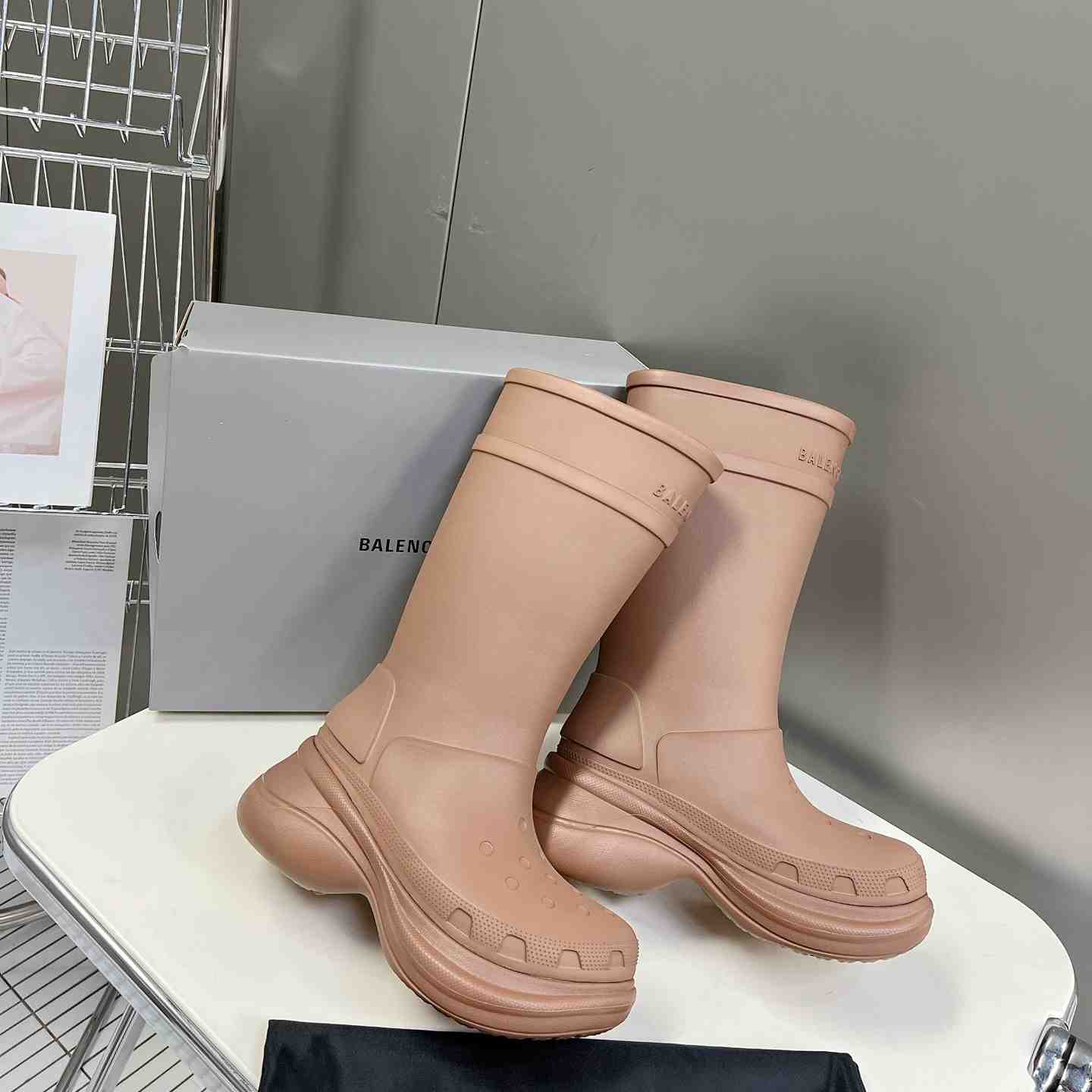 Balenciaga Crocs™ Rubber Boot  - everydesigner