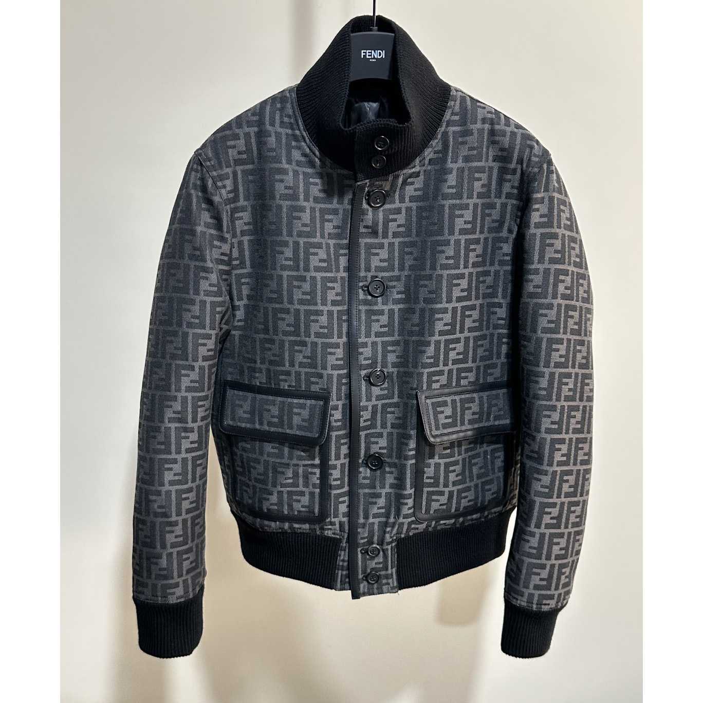 Fendi FF Jacquard Fabric Jacket - everydesigner