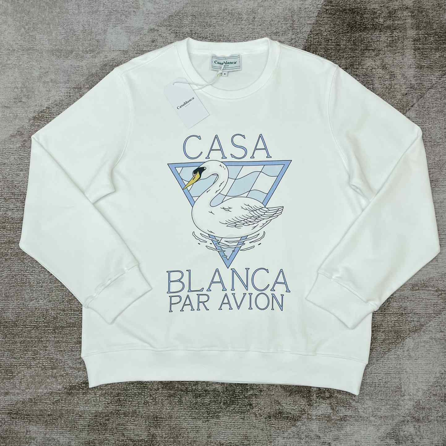 Casablanca Par Avion Screen Printed Sweatshirt - everydesigner