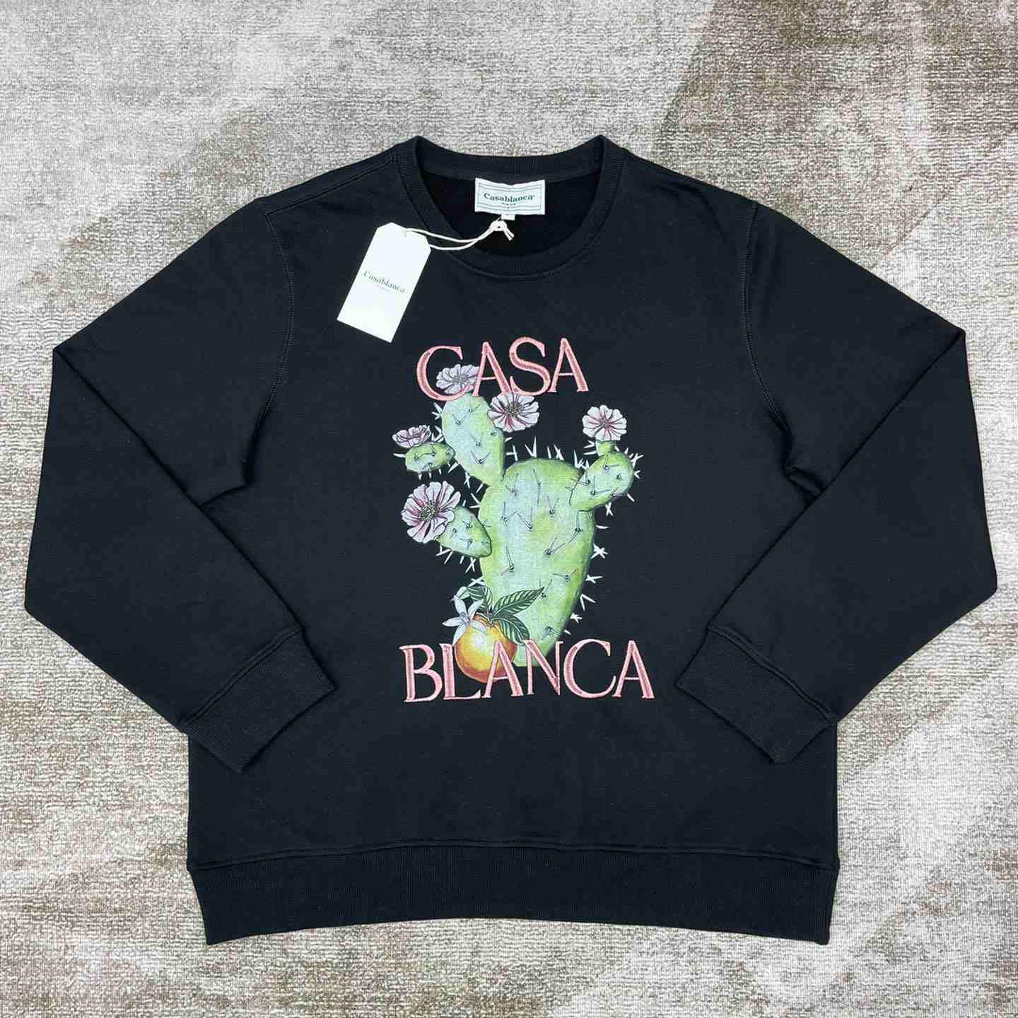 Casablanca Cactus et Orange Sweatshirt - everydesigner