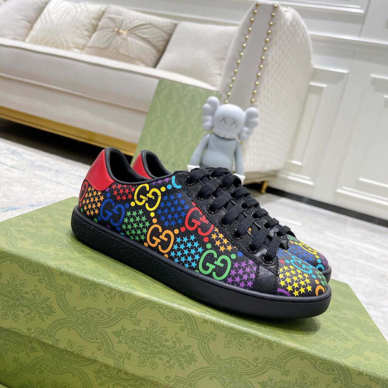 Gucci GG Psychedelic Ace Sneaker - everydesigner