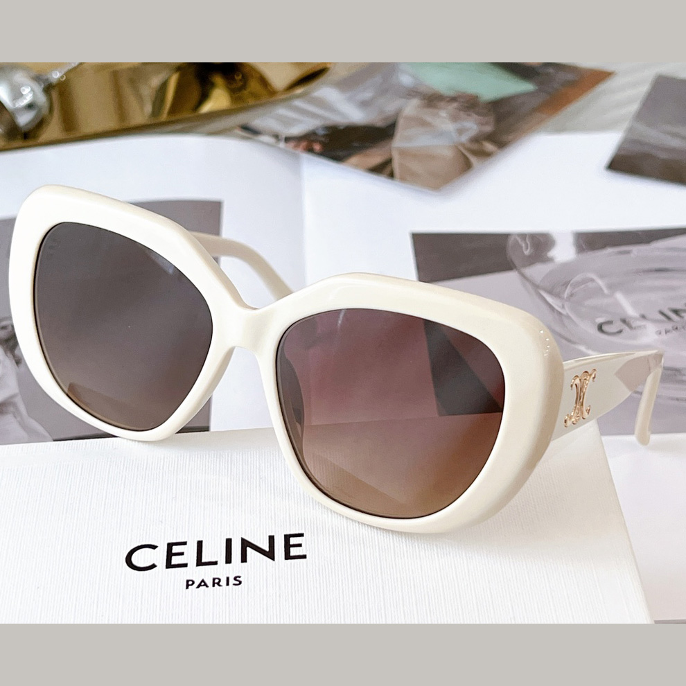 Celine Triomphe 06 Sunglasses In Acetate   CL40226 - everydesigner