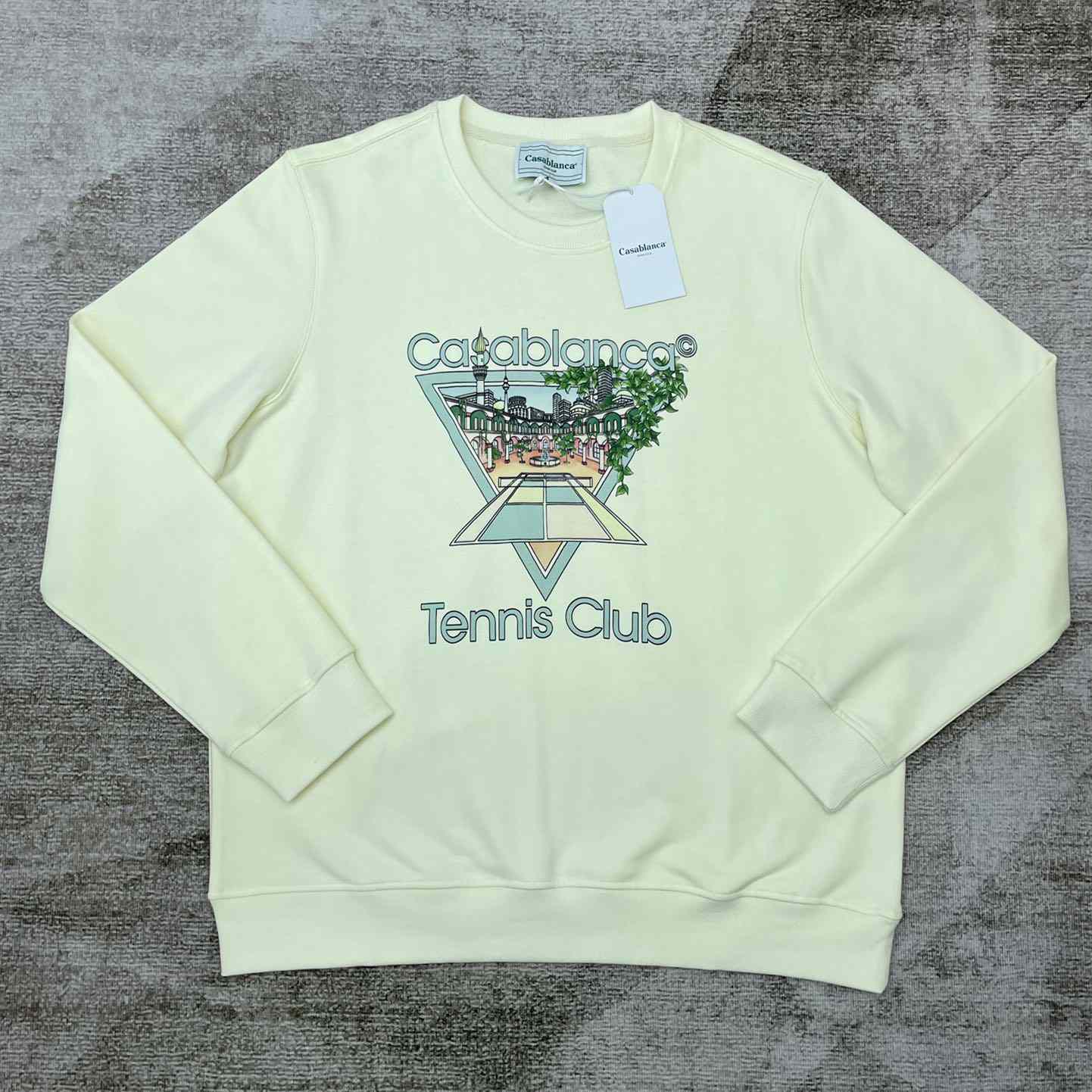 Casablanca Tennis Club Icon Sweatshirt - everydesigner