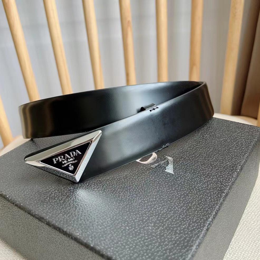 Prada Leather Belt  - everydesigner