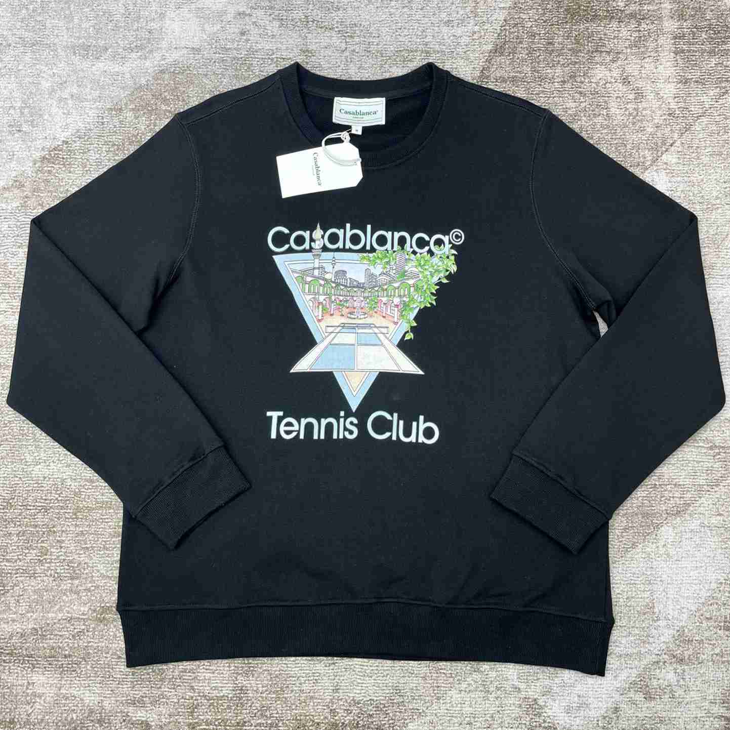 Casablanca Tennis Club Icon Sweatshirt - everydesigner