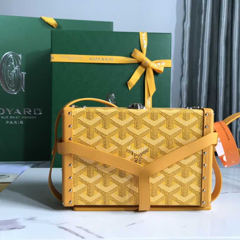 Goyard Minaudière Trunk Bag   - everydesigner