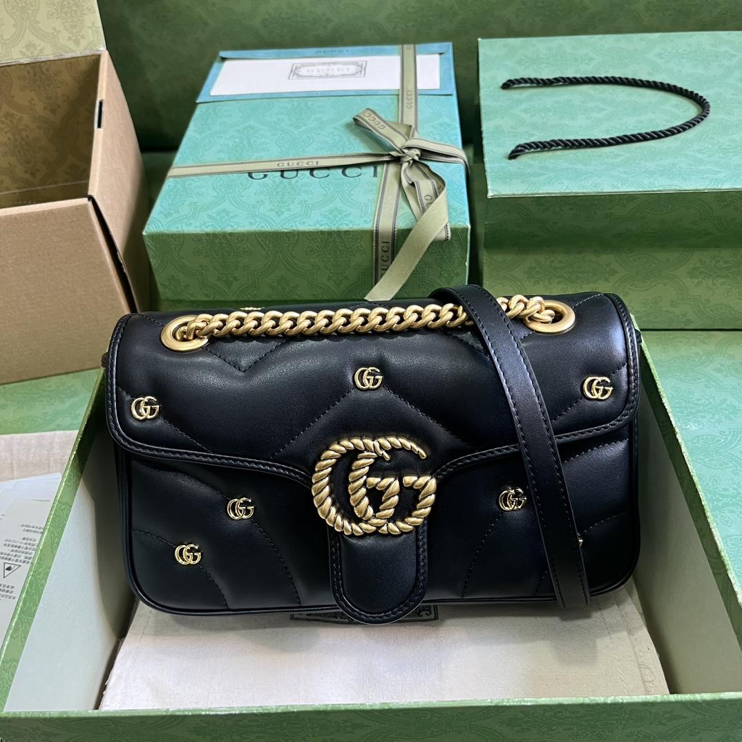 Gucci GG Marmont Small Shoulder Bag - everydesigner