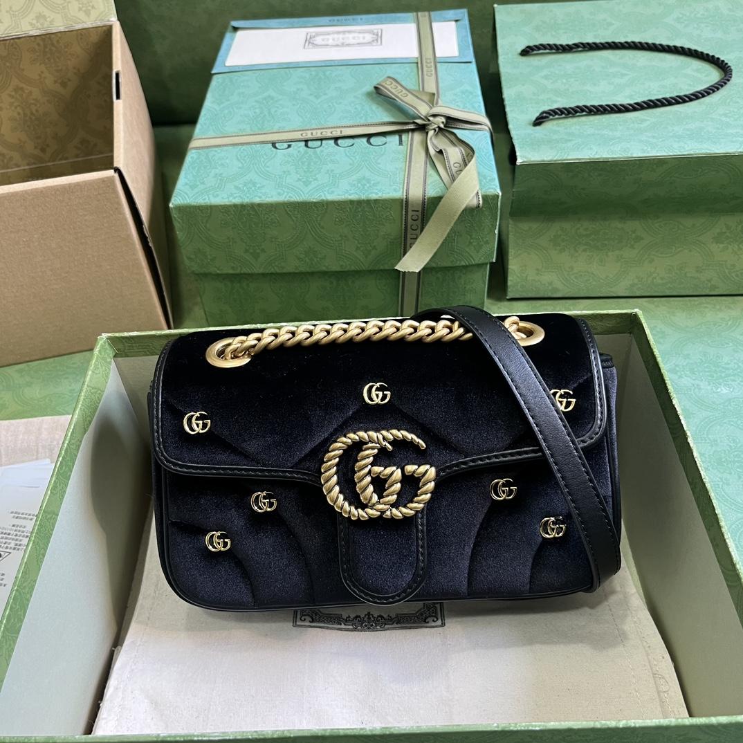 Gucci GG Marmont Mini Shoulder Bag - everydesigner