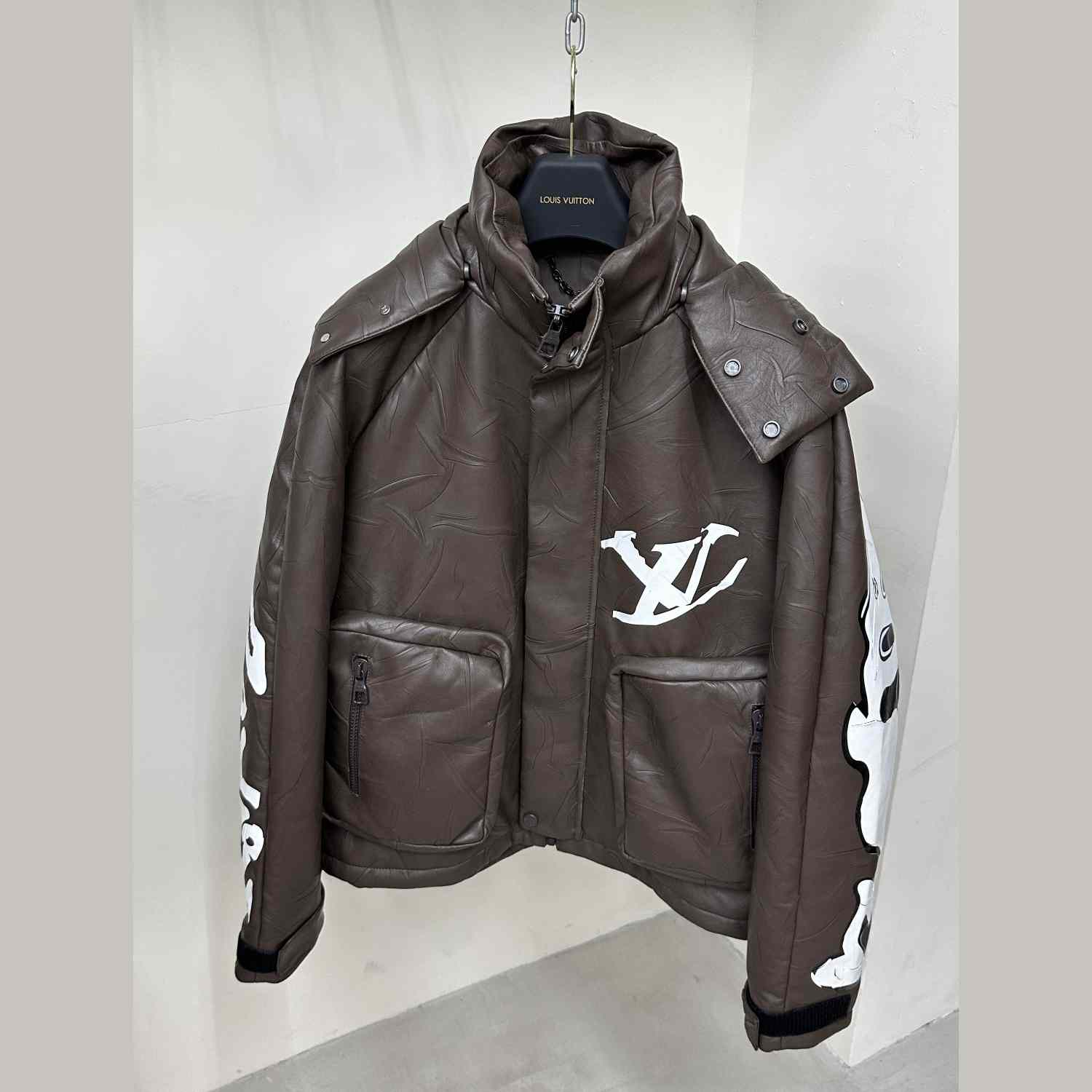 Louis Vuitton Compressed Leather Blouson - everydesigner