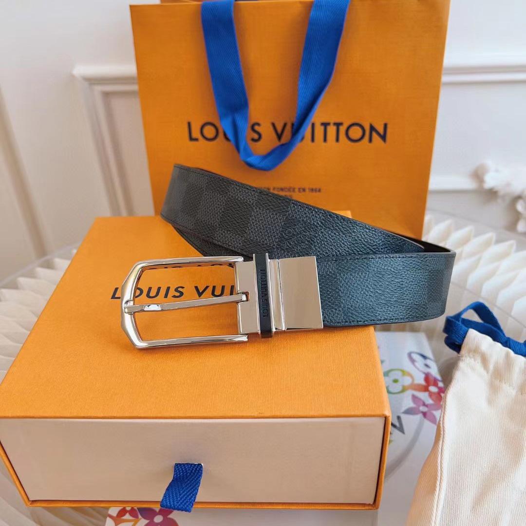 Louis Vuitton Slender 35mm Reversible Belt - everydesigner